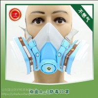 國(guó)業(yè)防護(hù)一護(hù)雙罐A-3防毒面具濾毒盒山東泰安呼吸防護(hù)用品制造商工業(yè)防有毒氣體灰塵粉塵口罩半面罩勞保